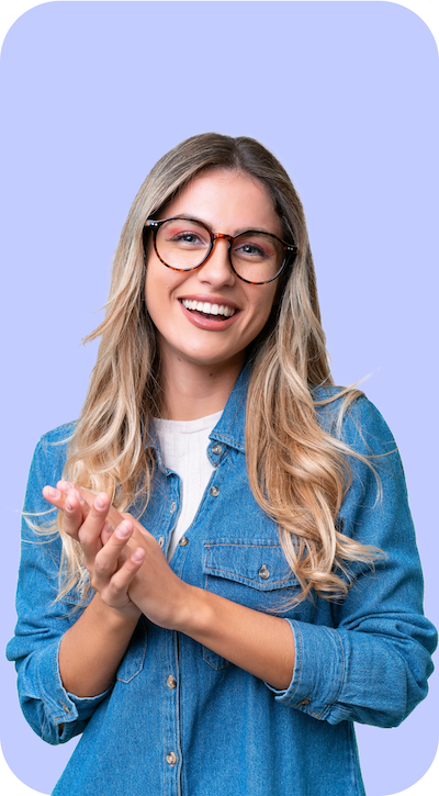 Woman using Engage Spot