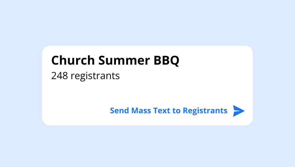 Event registrant emails