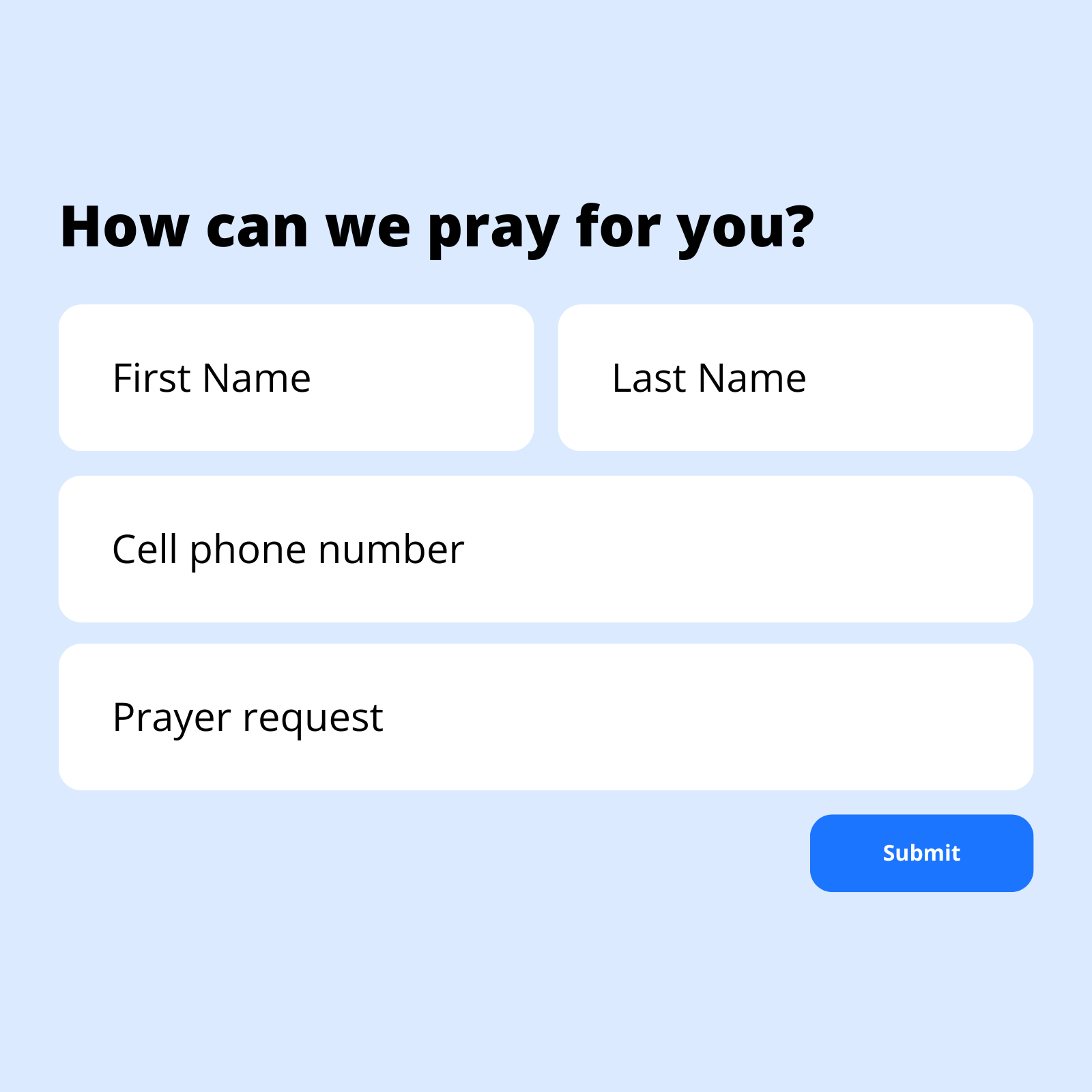 Connect Landing Page